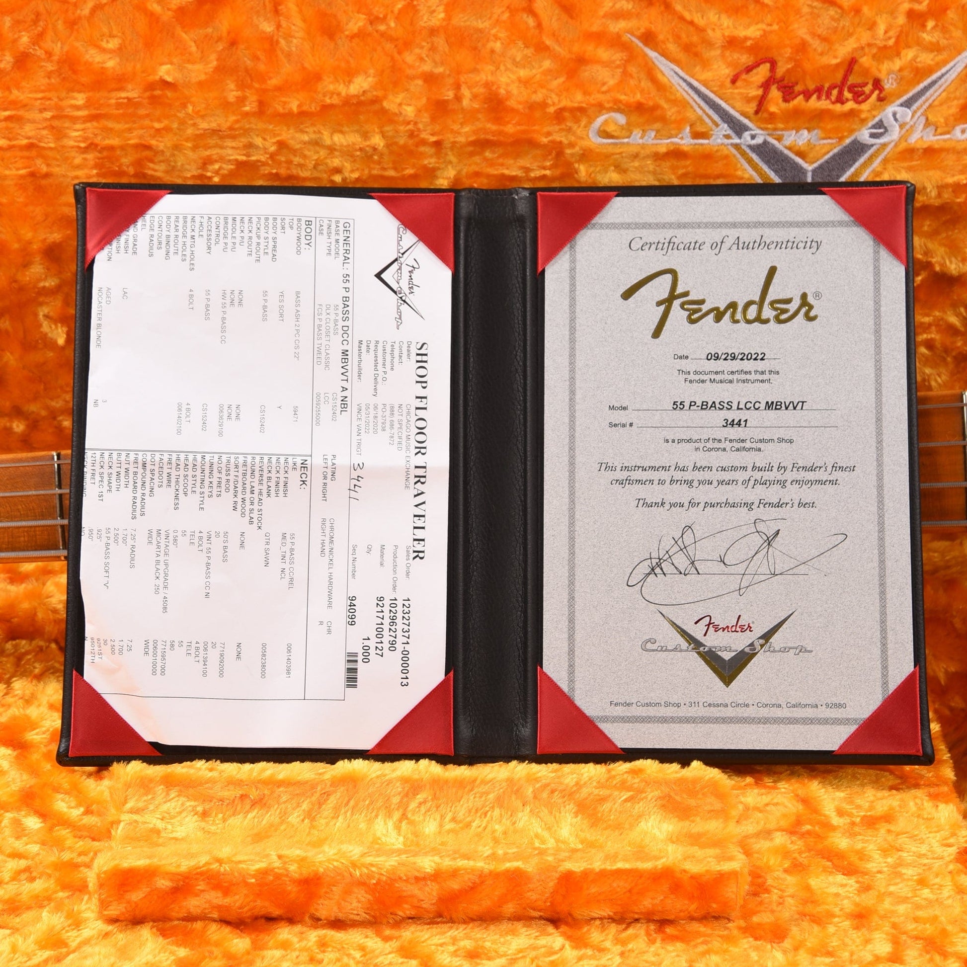 Fender Custom Shop 1955 Precision Bass DCC Aged Nocaster Blonde Master Built by Vincent Van Trigt Bass Guitars / 4-String