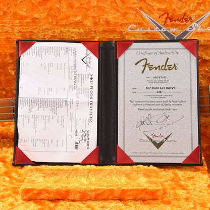 Fender Custom Shop 1955 Precision Bass DCC Aged Nocaster Blonde Master Built by Vincent Van Trigt Bass Guitars / 4-String