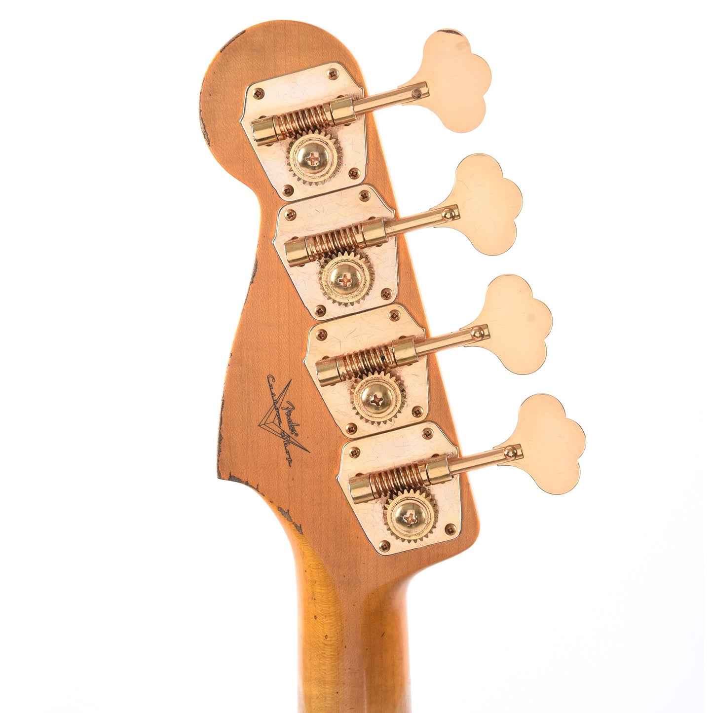 Fender Custom Shop 1957 Precision Bass Ash Heavy Relic Super Aged White Blonde w/Gold Hardware Bass Guitars / 4-String