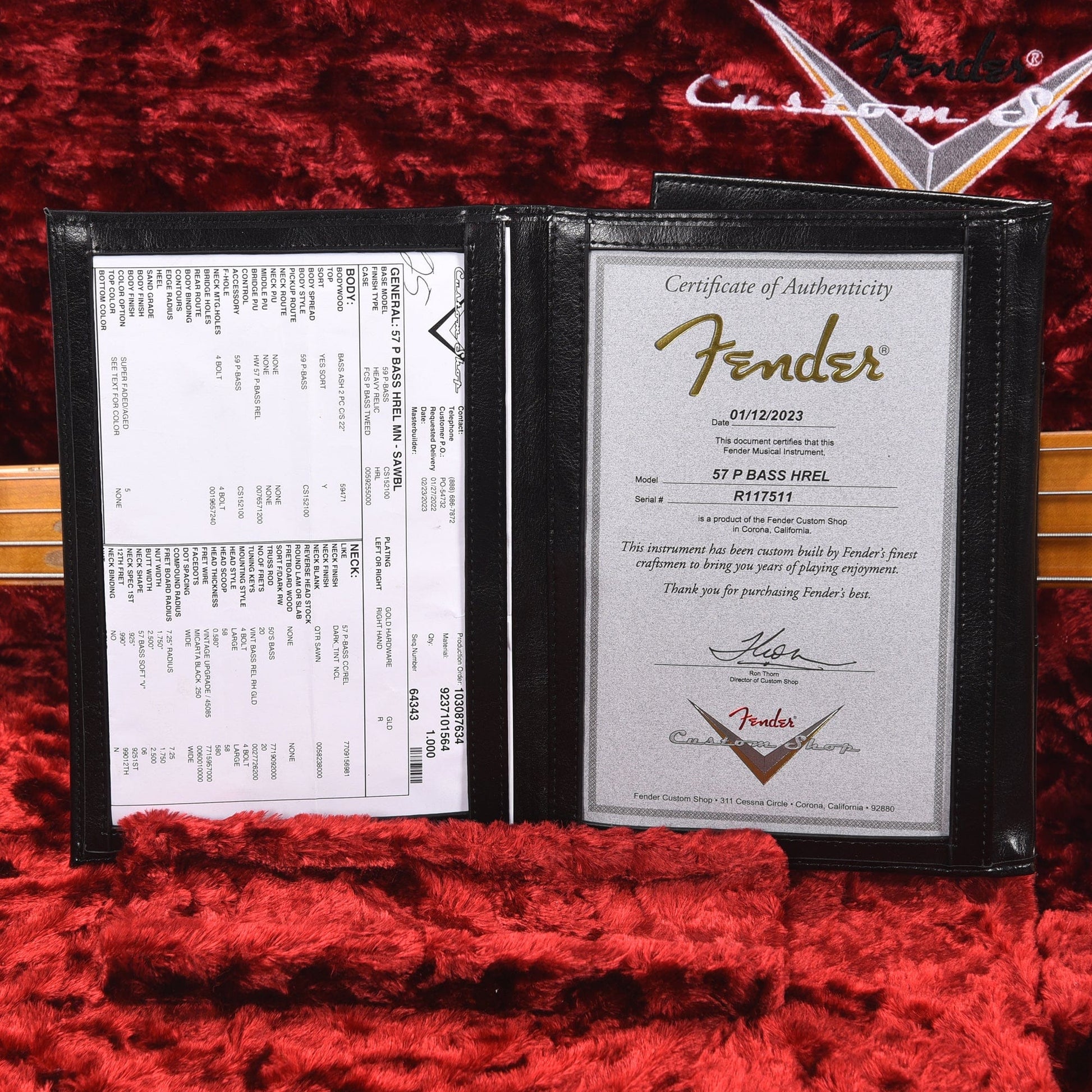 Fender Custom Shop 1957 Precision Bass Ash Heavy Relic Super Aged White Blonde w/Gold Hardware Bass Guitars / 4-String