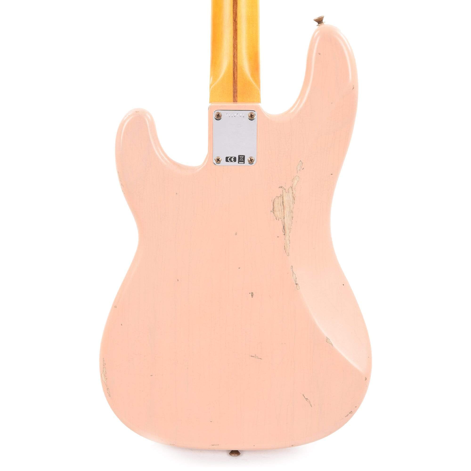 Fender Custom Shop 1957 Precision Bass Ash Relic Aged Trans Shell Pink Bass Guitars / 4-String