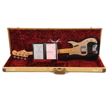 Fender Custom Shop 1957 Precision Bass "CME Spec" Journeyman Relic Aged Black Bass Guitars / 4-String