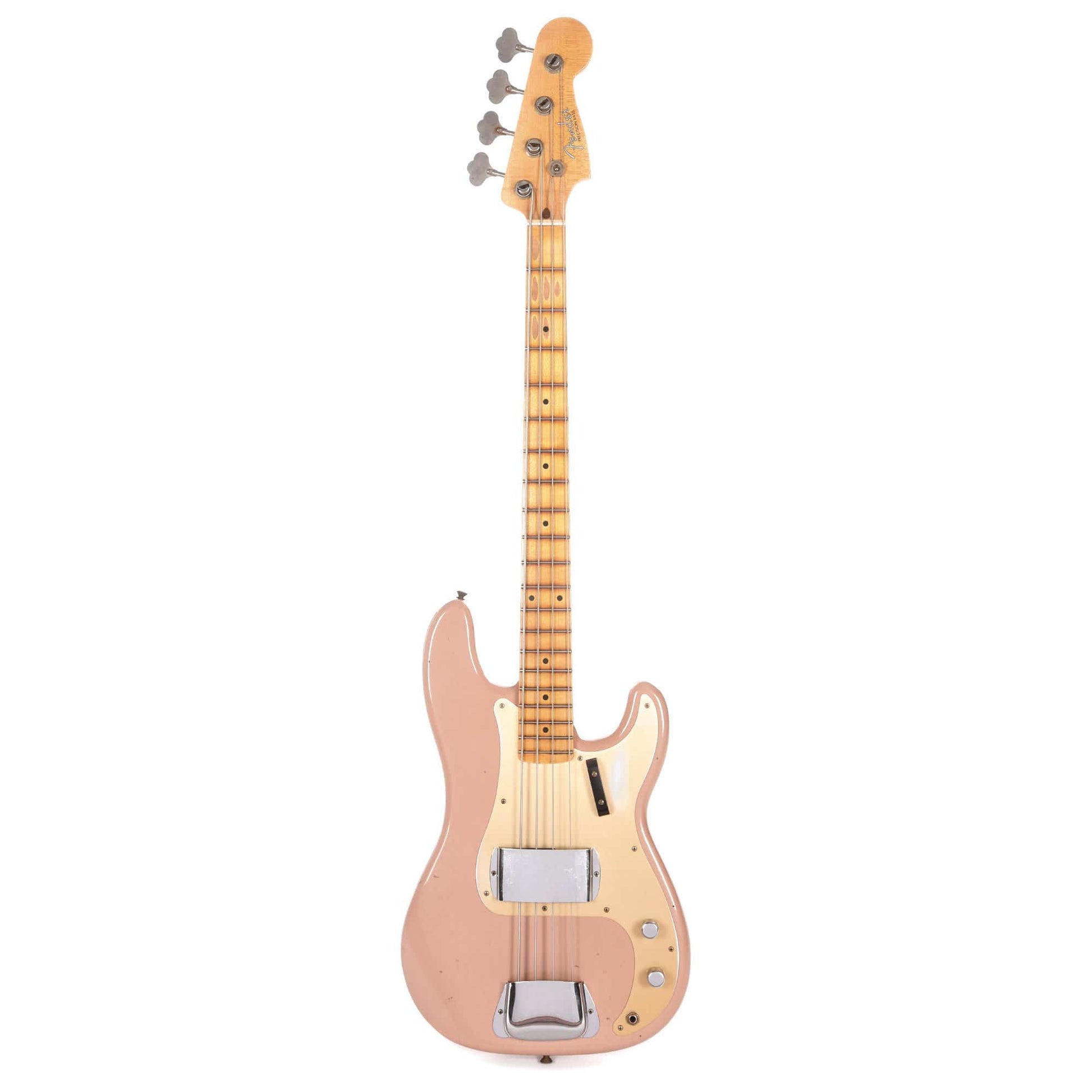Fender Custom Shop 1957 Precision Bass "CME Spec" Journeyman Relic Dirty Shell Pink Bass Guitars / 4-String