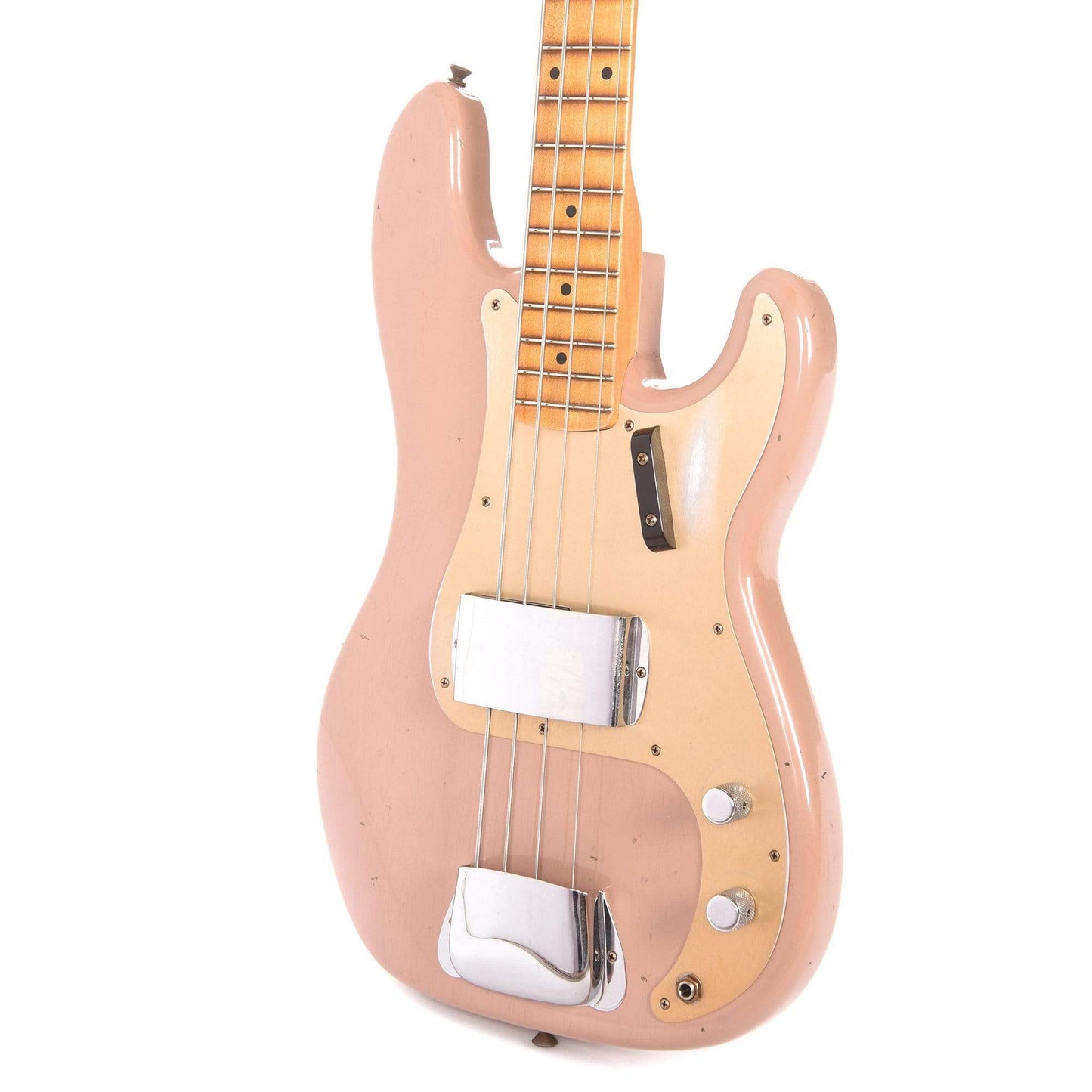 Fender Custom Shop 1957 Precision Bass "CME Spec" Journeyman Relic Dirty Shell Pink Bass Guitars / 4-String