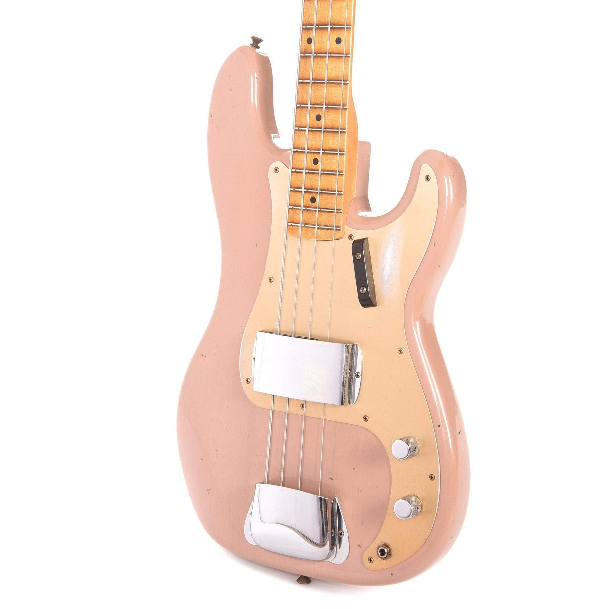 Fender Custom Shop 1957 Precision Bass "CME Spec" Journeyman Relic Dirty Shell Pink Bass Guitars / 4-String