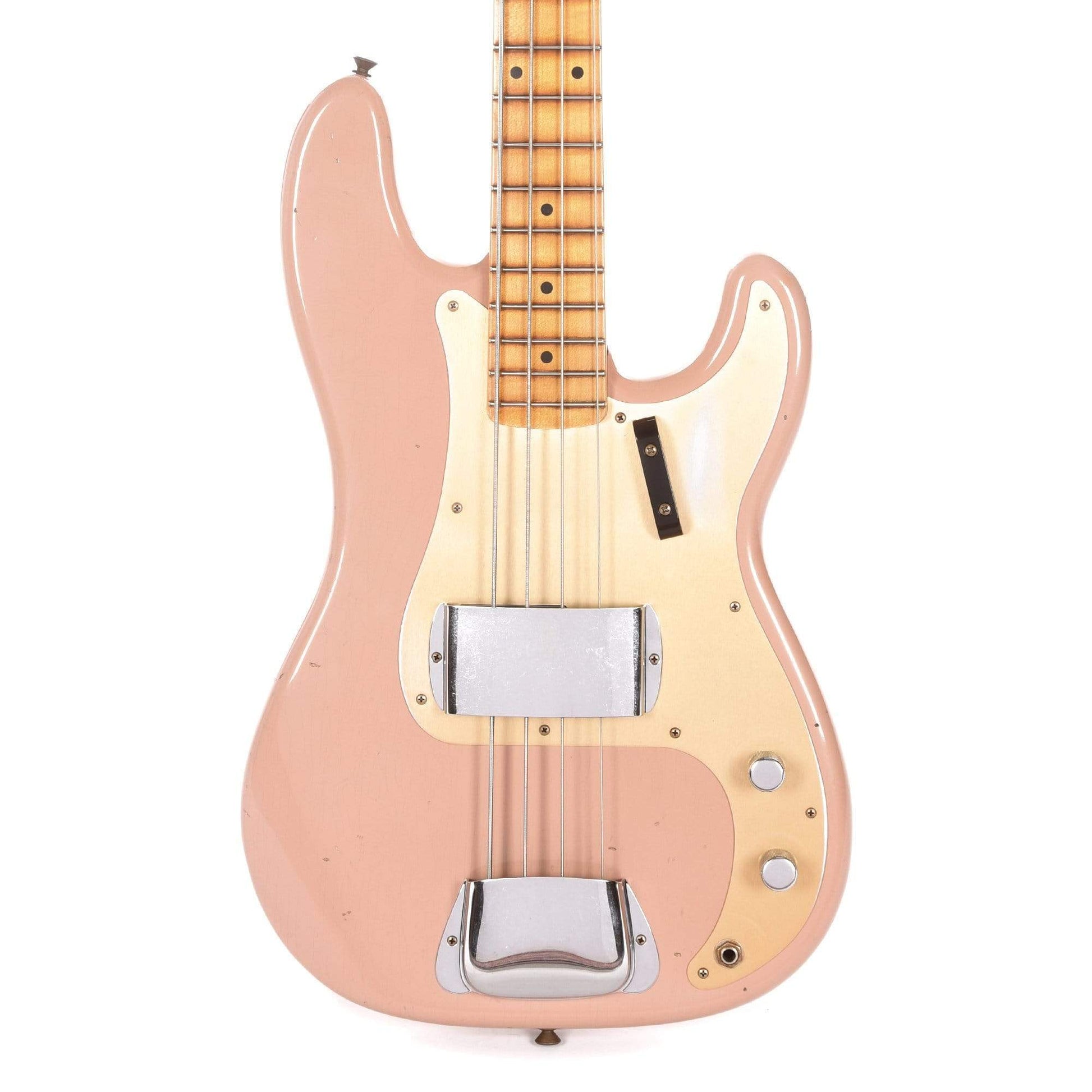 Fender Custom Shop 1957 Precision Bass "CME Spec" Journeyman Relic Dirty Shell Pink Bass Guitars / 4-String