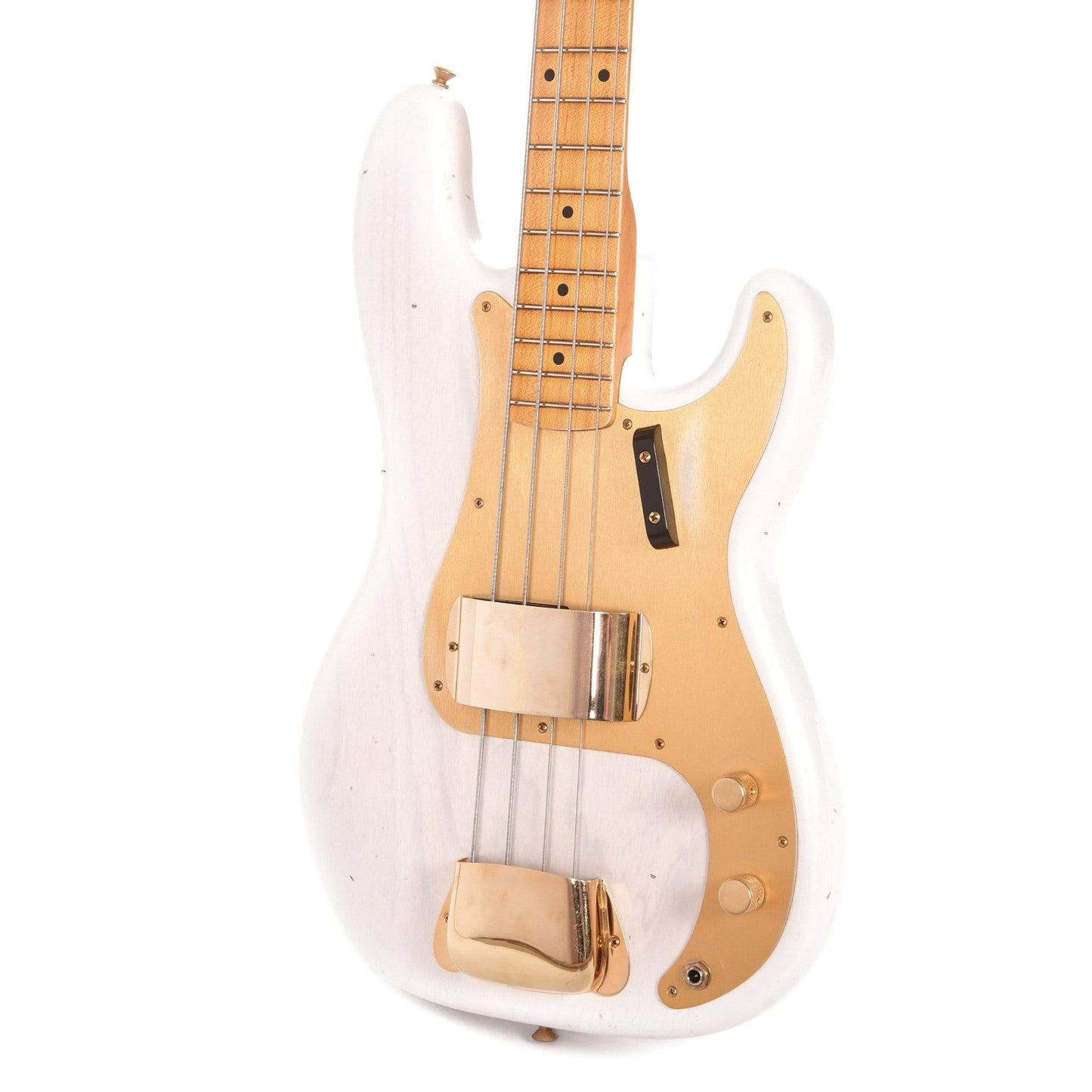 Fender Custom Shop 1957 Precision Bass "CME Spec" Journeyman Relic Mary Kaye White w/Gold Hardware Bass Guitars / 4-String