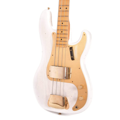 Fender Custom Shop 1957 Precision Bass "CME Spec" Journeyman Relic Mary Kaye White w/Gold Hardware Bass Guitars / 4-String