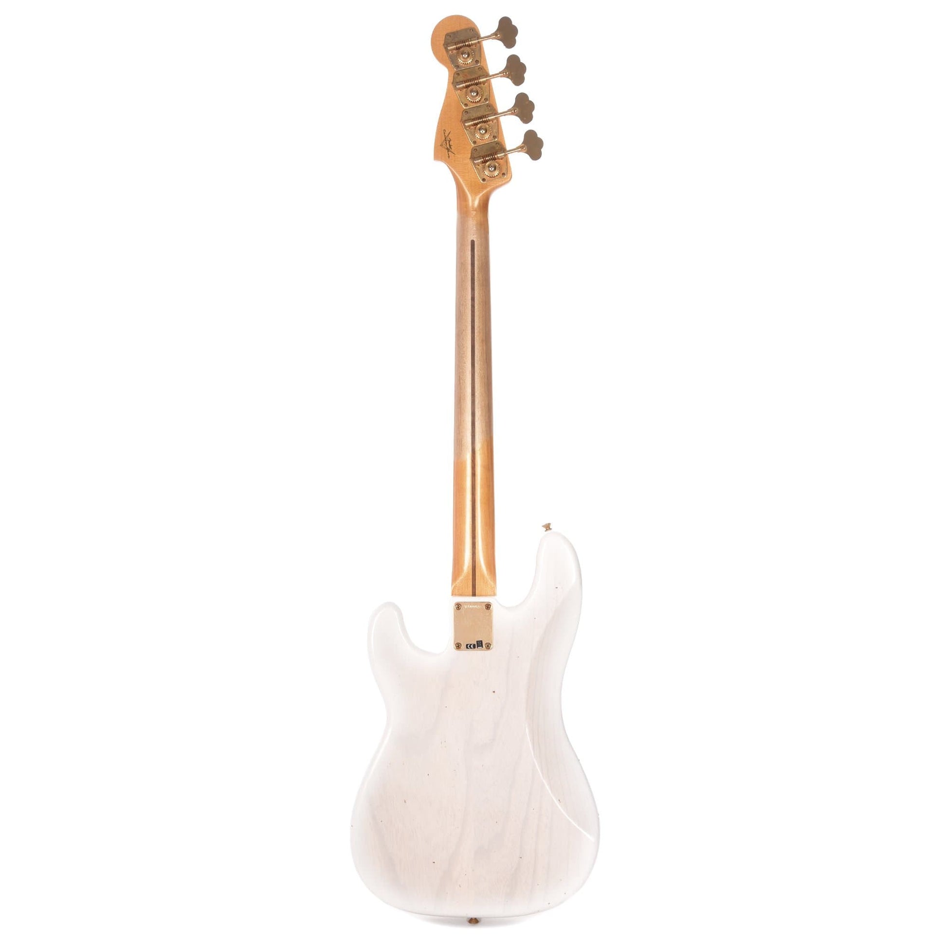 Fender Custom Shop 1957 Precision Bass "CME Spec" Journeyman Relic Mary Kaye White w/Gold Hardware Bass Guitars / 4-String