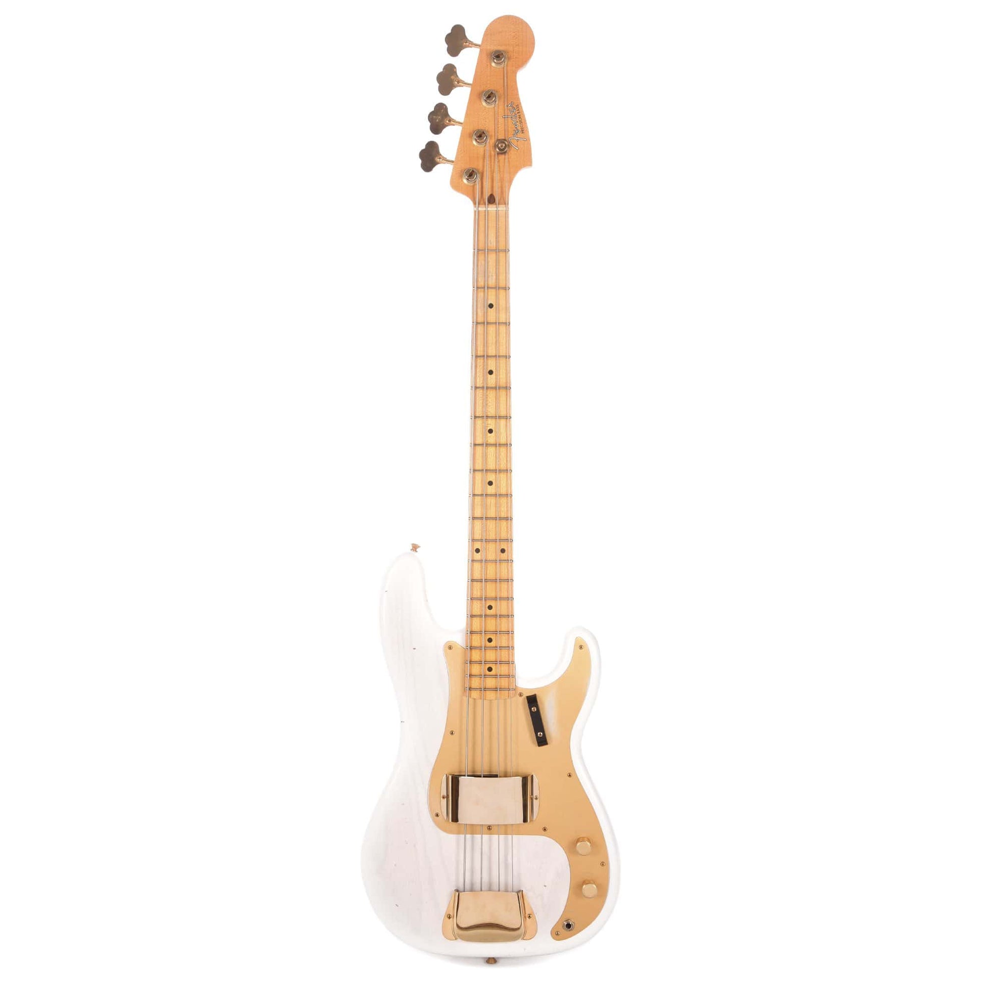 Fender Custom Shop 1957 Precision Bass "CME Spec" Journeyman Relic Mary Kaye White w/Gold Hardware Bass Guitars / 4-String