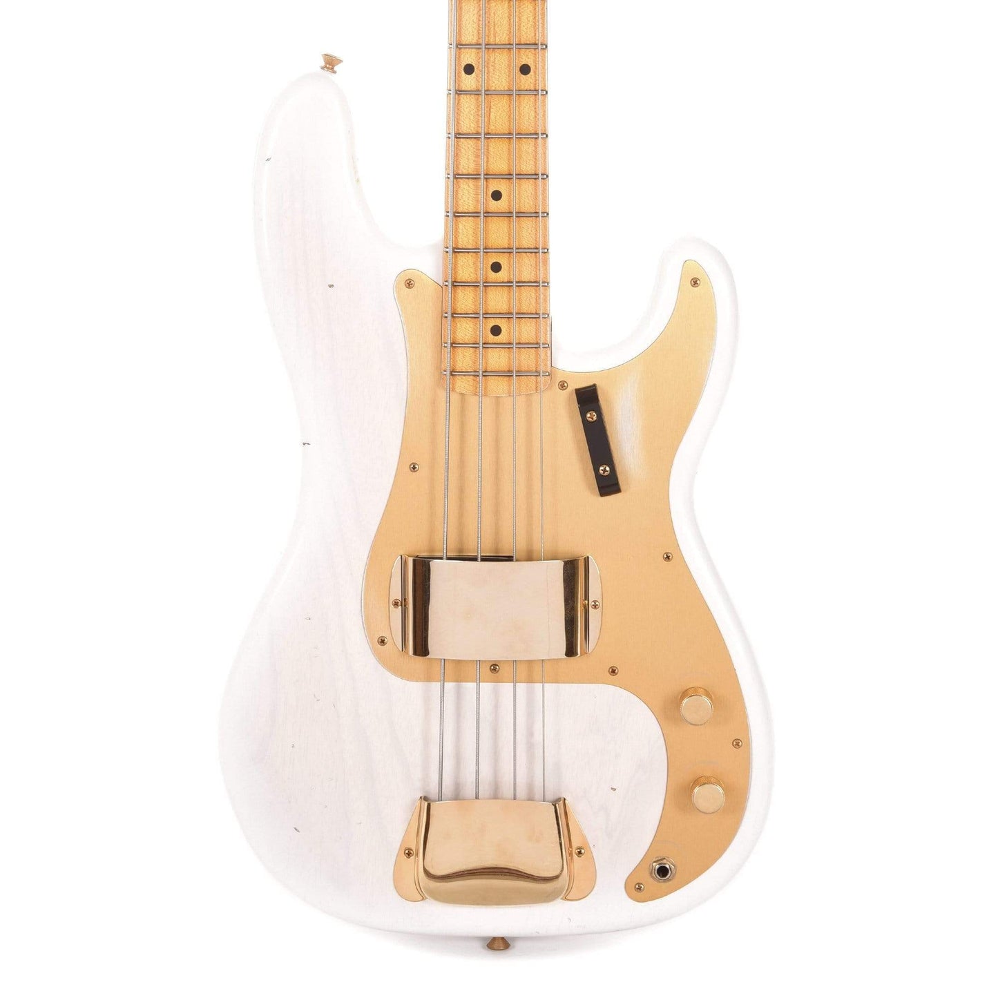 Fender Custom Shop 1957 Precision Bass "CME Spec" Journeyman Relic Mary Kaye White w/Gold Hardware Bass Guitars / 4-String