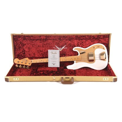 Fender Custom Shop 1957 Precision Bass "CME Spec" Journeyman Relic Mary Kaye White w/Gold Hardware Bass Guitars / 4-String