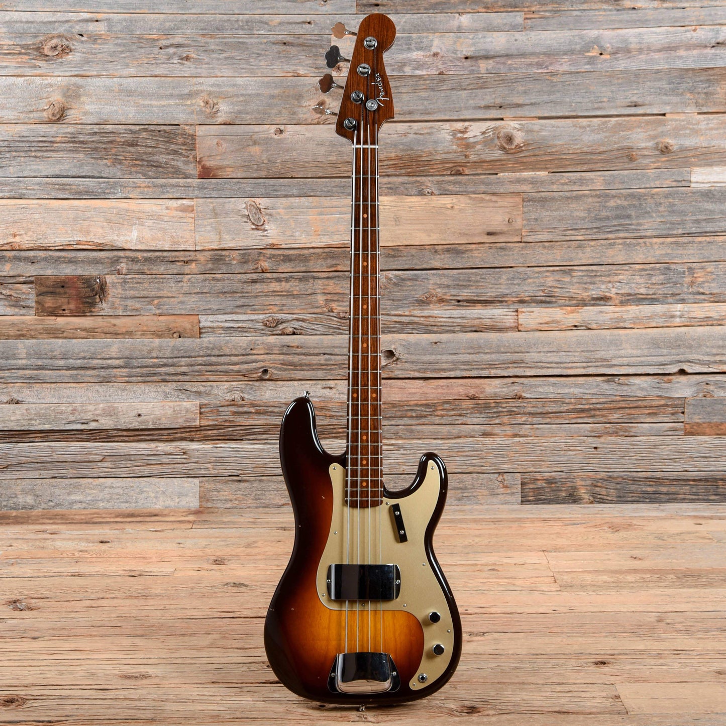 Fender Custom Shop 1957 Precision Bass w/Rosewood Neck Journeyman Relic Wide-Fade Chocolate 2-Color Sunburst 2017 Bass Guitars / 4-String