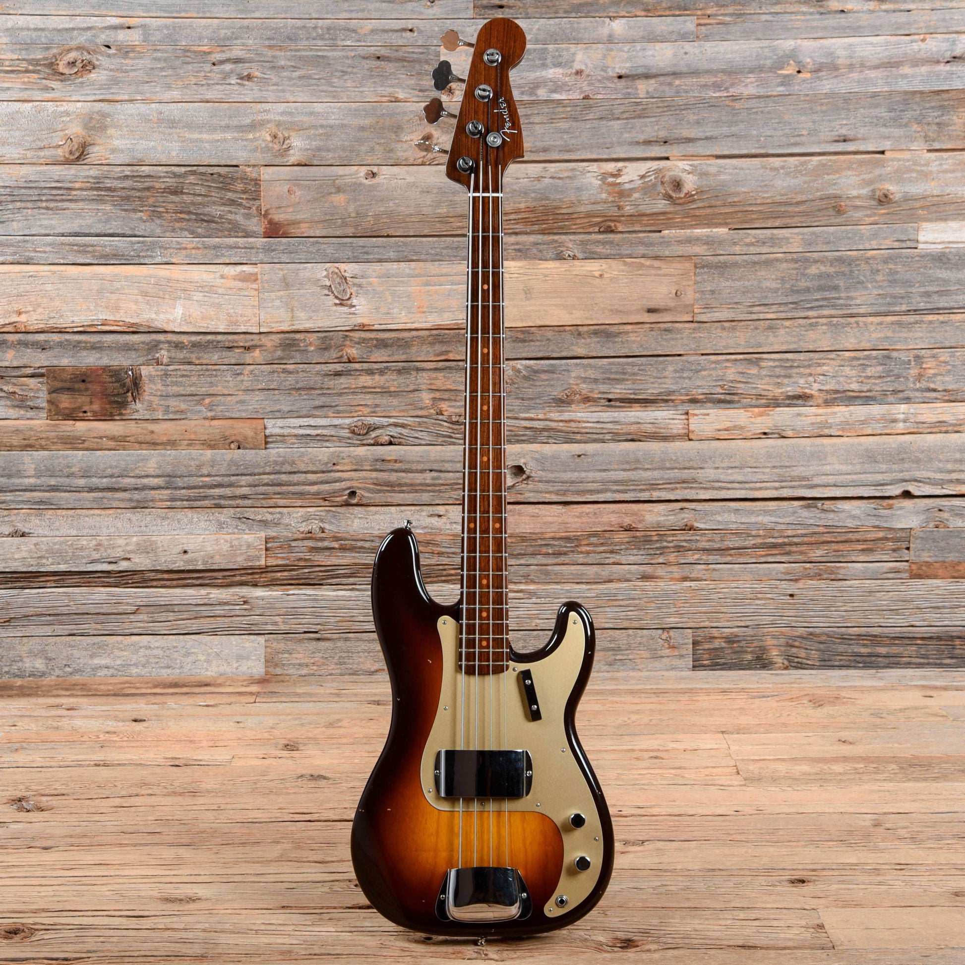 Fender Custom Shop 1957 Precision Bass w/Rosewood Neck Journeyman Relic Wide-Fade Chocolate 2-Color Sunburst 2017 Bass Guitars / 4-String