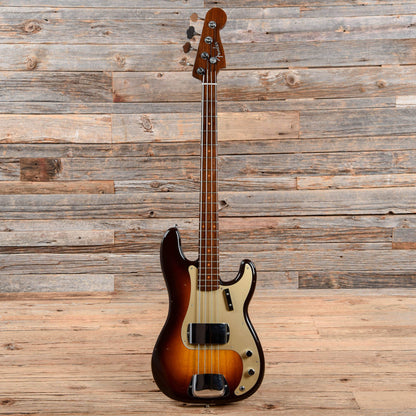 Fender Custom Shop 1957 Precision Bass w/Rosewood Neck Journeyman Relic Wide-Fade Chocolate 2-Color Sunburst 2017 Bass Guitars / 4-String