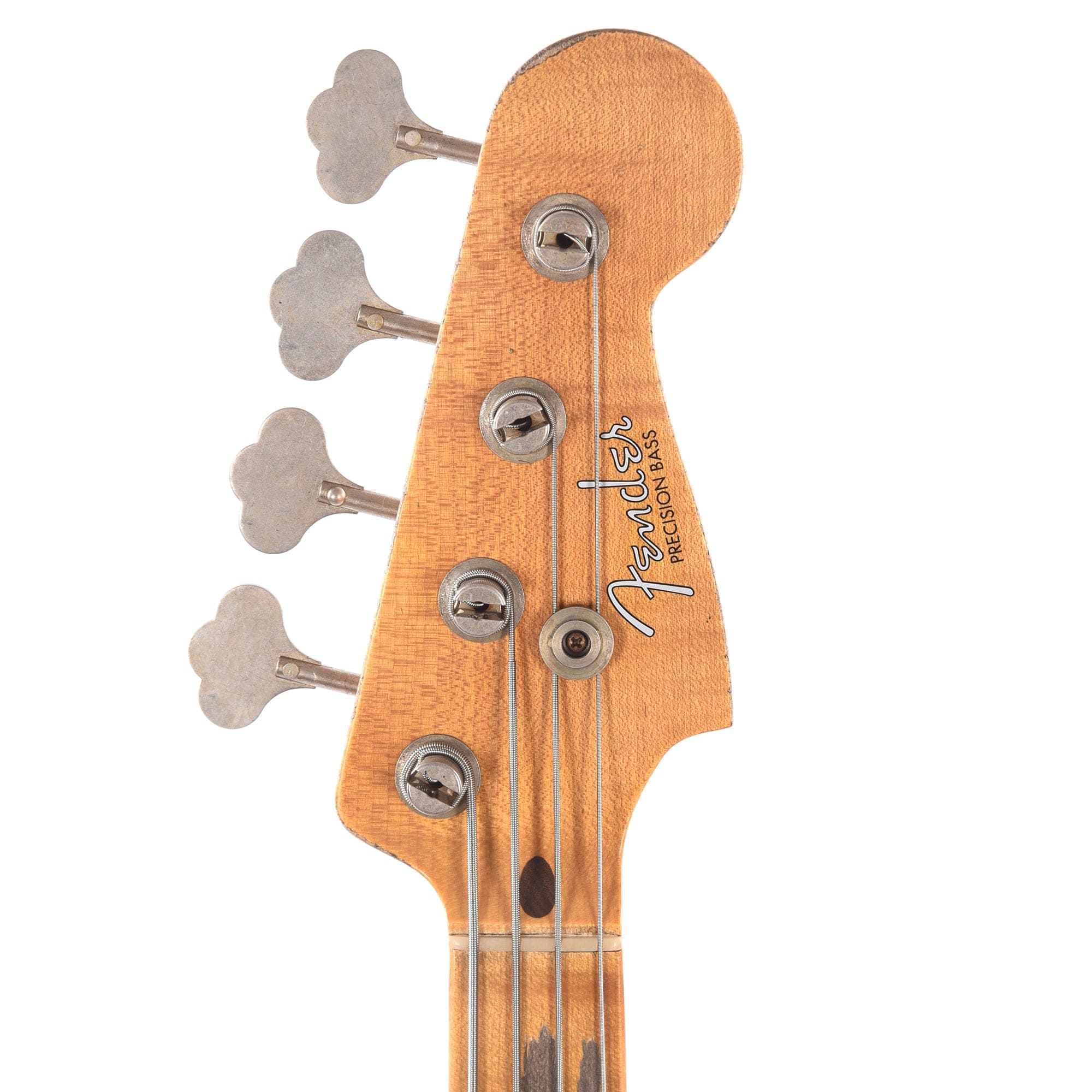Fender Custom Shop 1958 Precision Bass Heavy Relic Aged Black Bass Guitars / 4-String