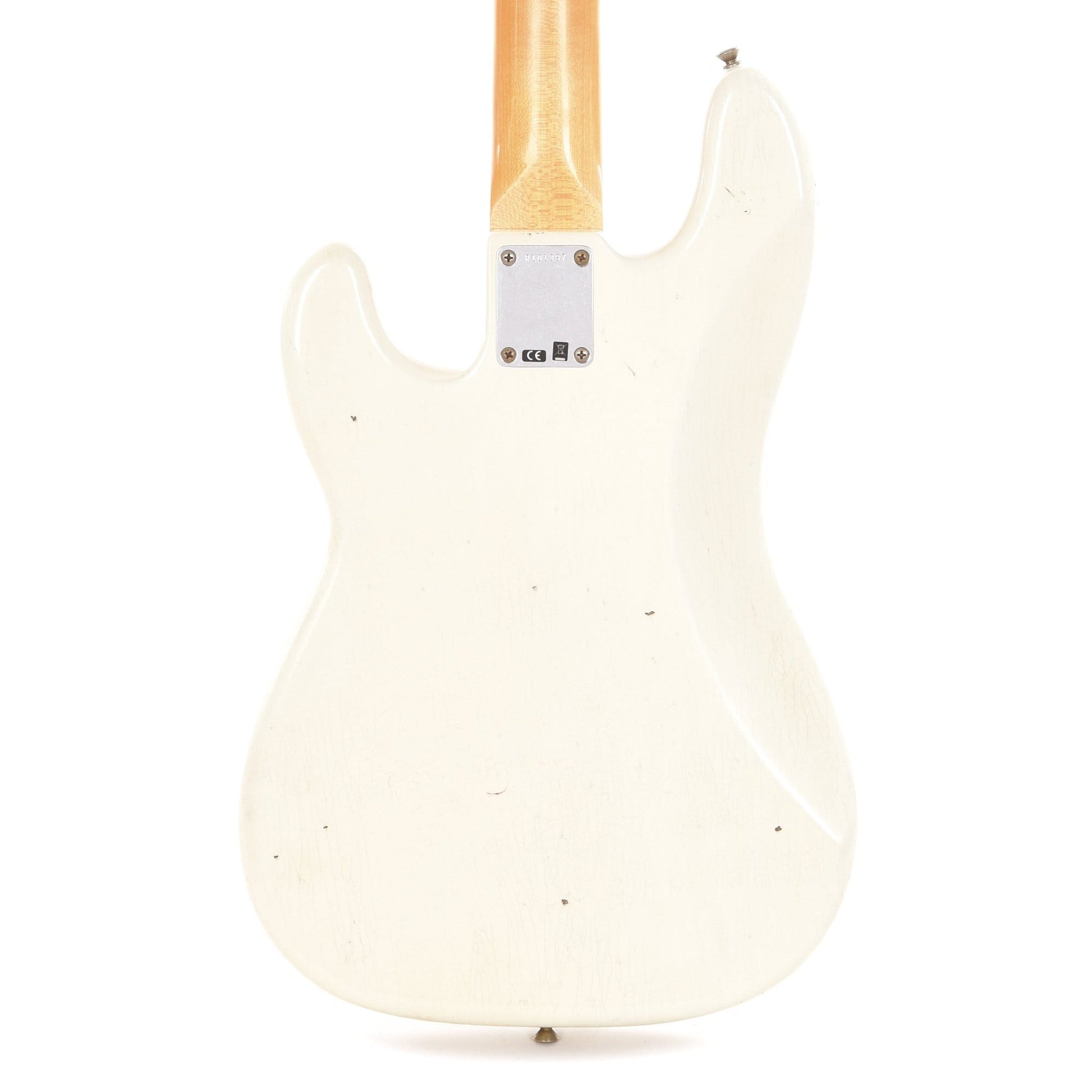 Fender Custom Shop 1959 Precision Bass "CME Spec" Journeyman Relic Super Aged Olympic White Bass Guitars / 4-String