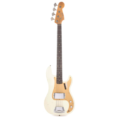 Fender Custom Shop 1959 Precision Bass "CME Spec" Journeyman Relic Super Aged Olympic White Bass Guitars / 4-String