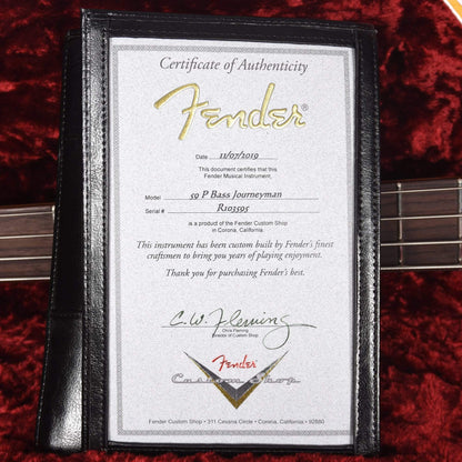 Fender Custom Shop 1959 Precision Bass "CME Spec" Journeyman Relic Wide Fade 2-Tone Sunburst w/Roasted Neck Bass Guitars / 4-String