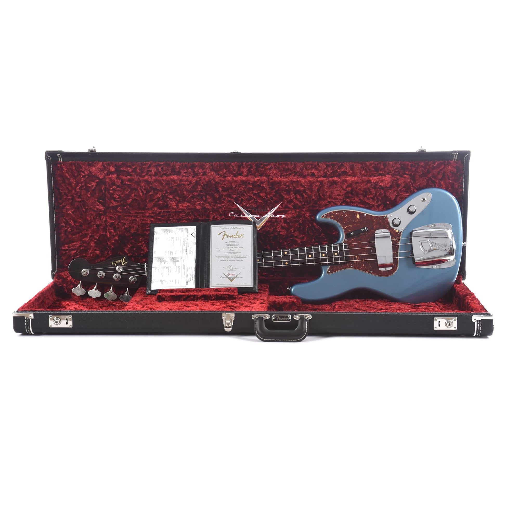 Fender Custom Shop 1960 Jazz Bass "CME Spec" Deluxe Closet Classic Super Aged Lake Placid Blue w/Rosewood Neck Bass Guitars / 4-String