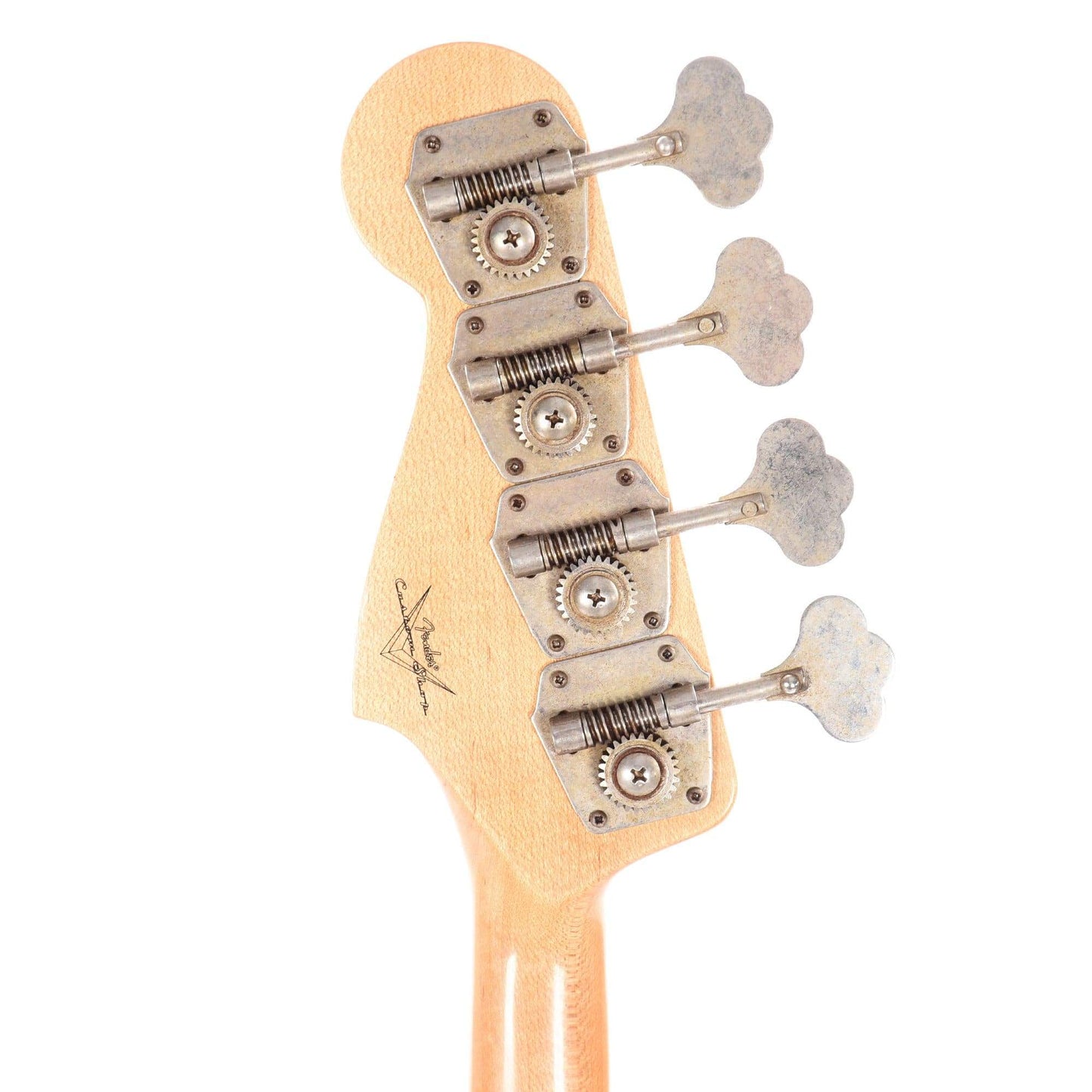 Fender Custom Shop 1960 Jazz Bass "CME Spec" Journeyman Relic Aged Charcoal Frost Metallic w/Painted Headcap Bass Guitars / 4-String