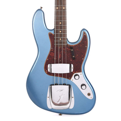 Fender Custom Shop 1960 Jazz Bass "CME Spec" Journeyman Relic Aged Lake Placid Blue w/Painted Headcap Bass Guitars / 4-String