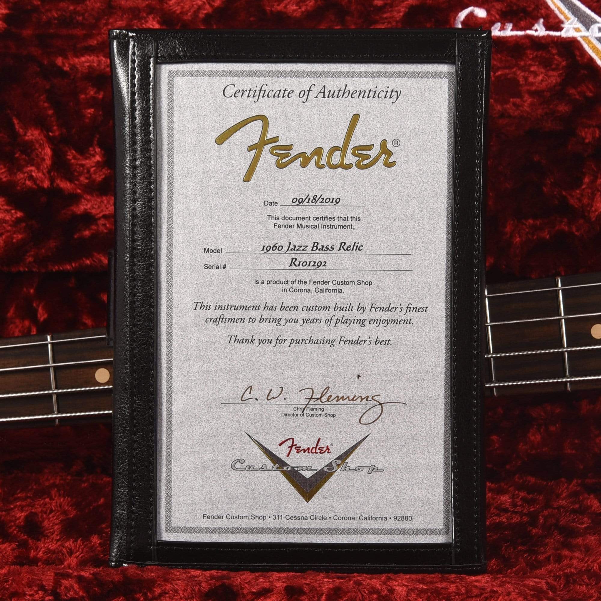 Fender Custom Shop 1960 Jazz Bass 