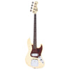 Fender Custom Shop 1960 Jazz Bass "CME Spec" Journeyman Relic Super Aged Olympic White w/Painted Headcap Bass Guitars / 4-String