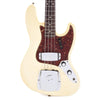 Fender Custom Shop 1960 Jazz Bass "CME Spec" Journeyman Relic Super Aged Olympic White w/Painted Headcap Bass Guitars / 4-String