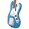 Fender Custom Shop 1960 Jazz Bass "CME Spec" Journeyman Super Aged Blue Sparkle w/Painted Headcap & 3-Ply Parchment Pickguard Bass Guitars / 4-String