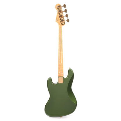 Fender Custom Shop 1960 Jazz Bass "CME Spec" NOS Cadillac Green w/Painted Headcap, AAA Flame Maple Neck, & Gold Hardware Bass Guitars / 4-String