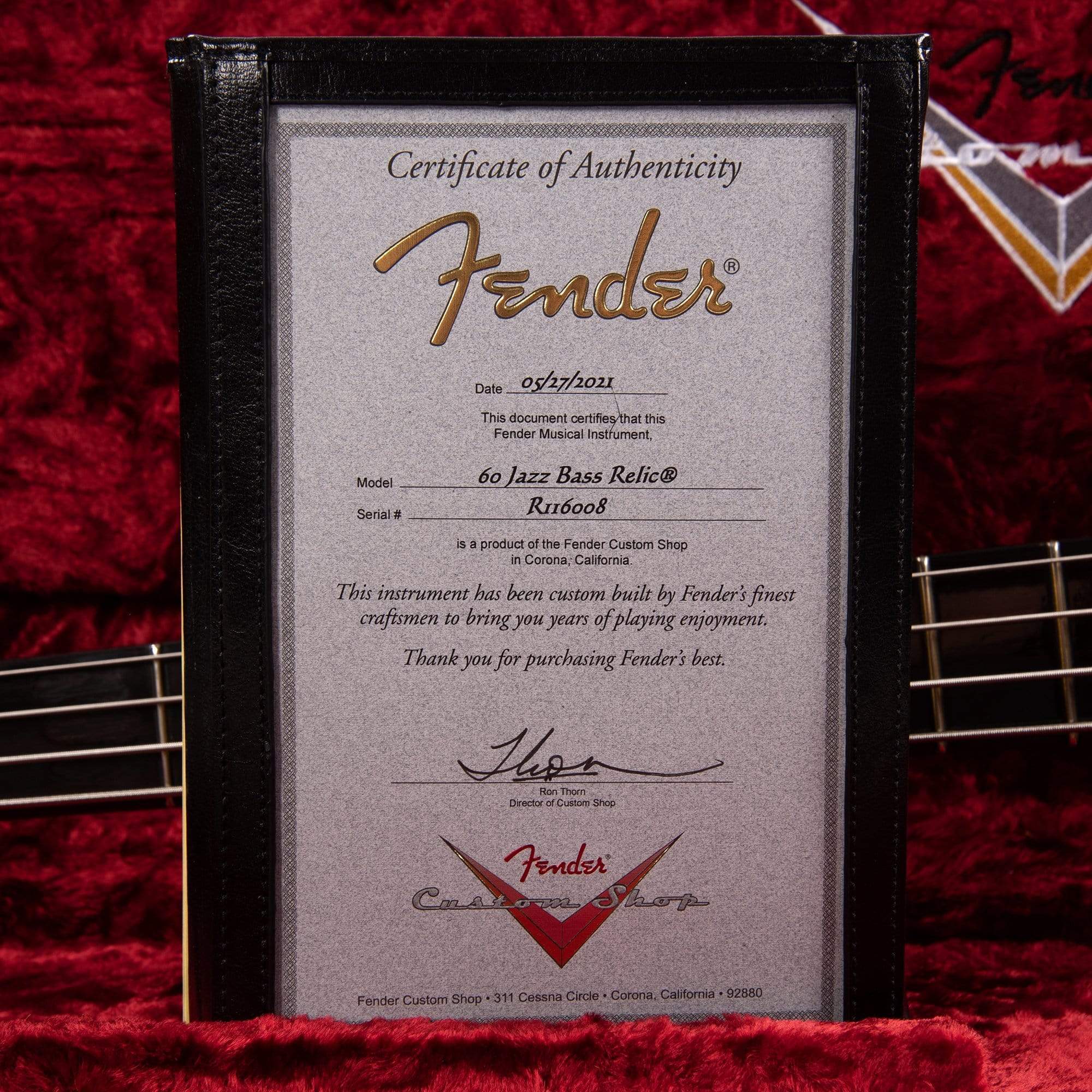 Fender Custom Shop 1960 Jazz Bass 