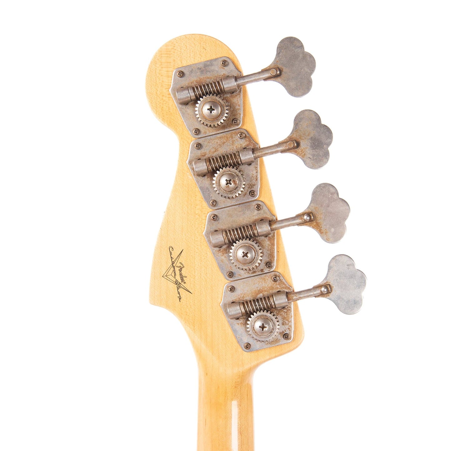 Fender Custom Shop 1960 Jazz Bass "CME Spec" Relic Faded/Aged Sweet Pea Green w/Painted Headcap Bass Guitars / 4-String