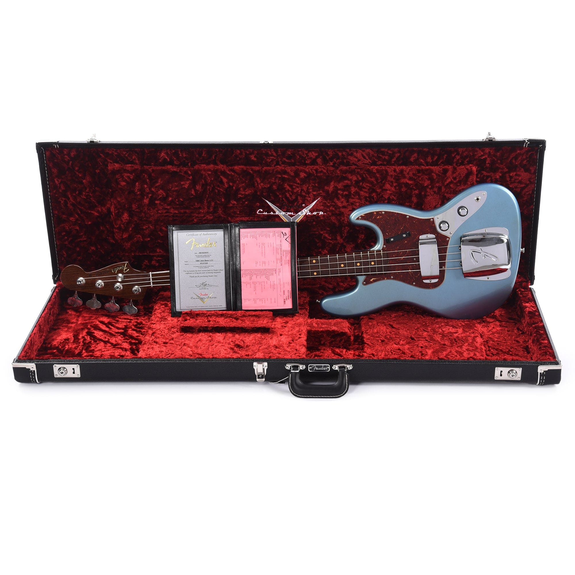 Fender Custom Shop 1960 Jazz Bass DCC Super Aged Lake Placid Blue w/Rosewood Neck Bass Guitars / 4-String