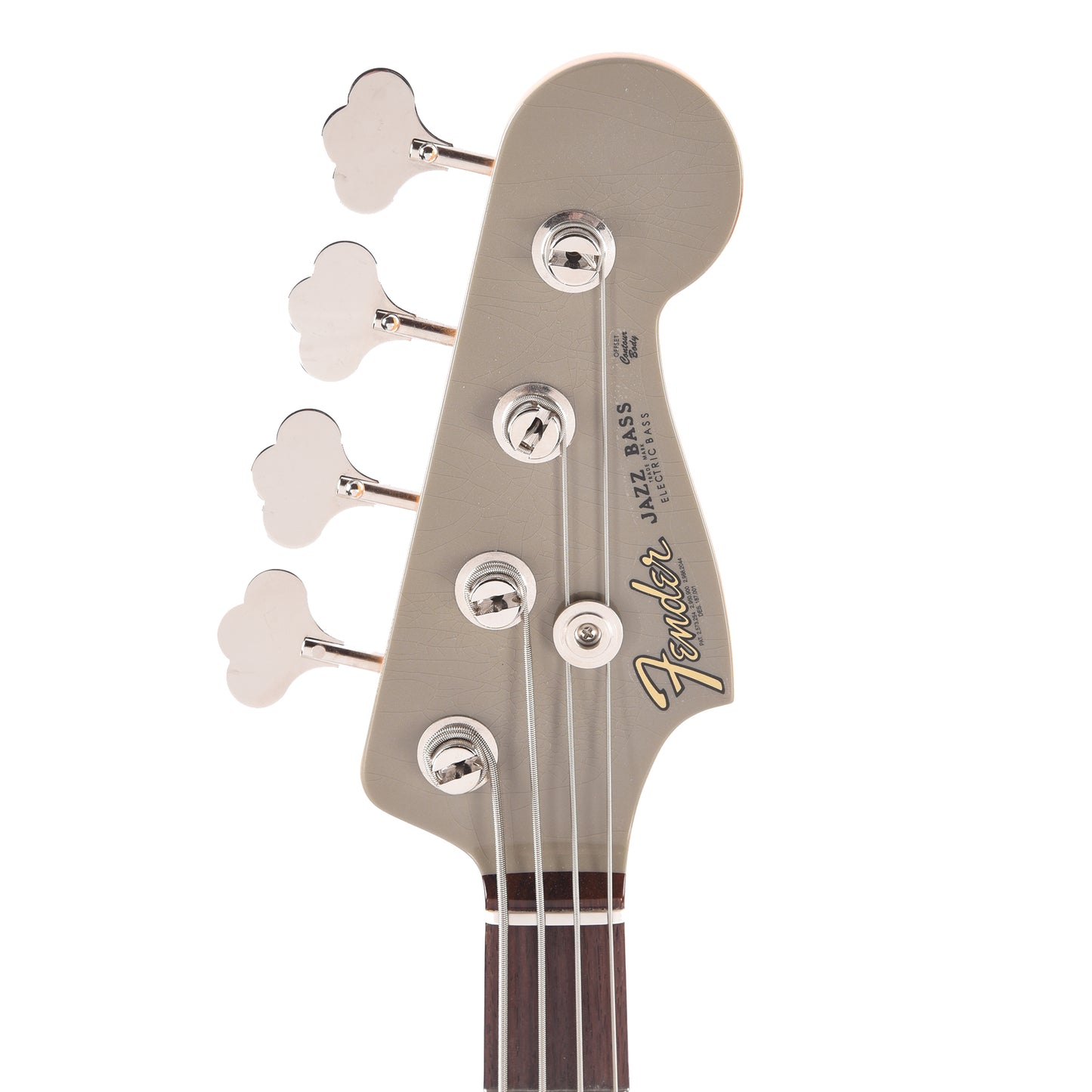 Fender Custom Shop 1960 Jazz Bass Deluxe Closet Classic Super Aged Primer Gray w/Painted Headcap Bass Guitars / 4-String