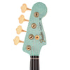 Fender Custom Shop 1960 Jazz Bass Heavy Relic Aged Sea Foam Green Sparkle w/Painted Headcap & Gold Hardware Bass Guitars / 4-String