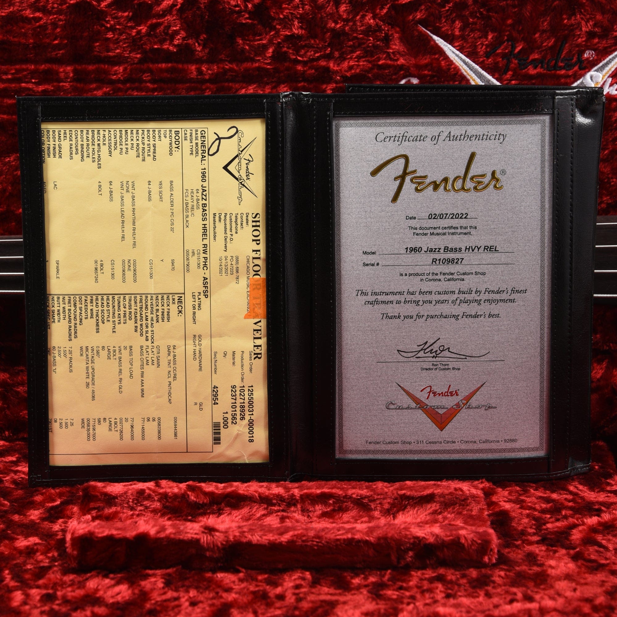 Fender Custom Shop 1960 Jazz Bass Heavy Relic Aged Sea Foam Green Sparkle w/Painted Headcap & Gold Hardware Bass Guitars / 4-String