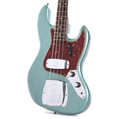 Fender Custom Shop 1960 Jazz Bass Journeyman Aged Sherwood Green Metallic Bass Guitars / 4-String