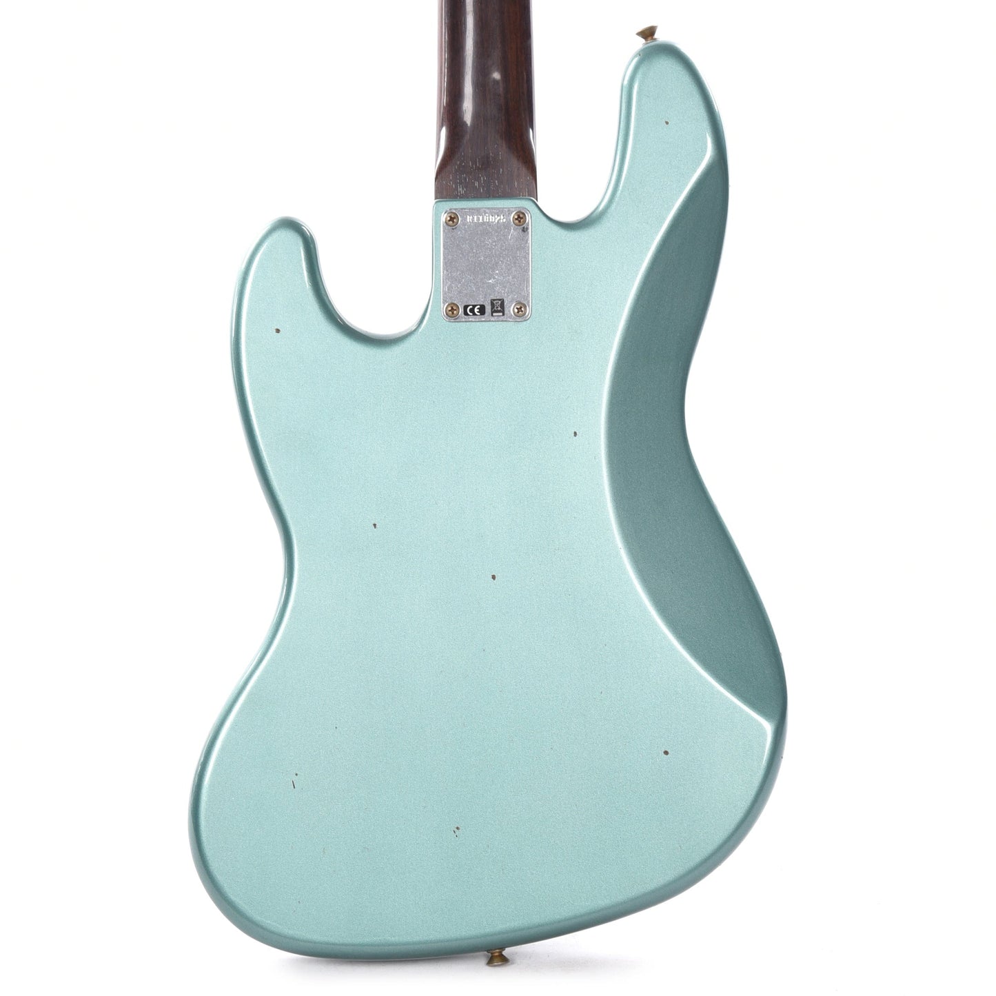 Fender Custom Shop 1960 Jazz Bass Journeyman Aged Sherwood Green Metallic Bass Guitars / 4-String