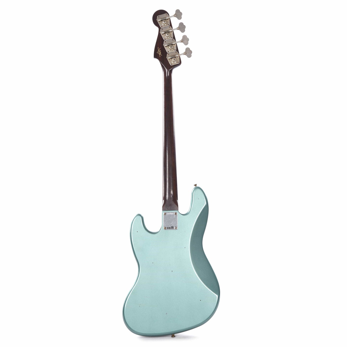 Fender Custom Shop 1960 Jazz Bass Journeyman Aged Sherwood Green Metallic Bass Guitars / 4-String