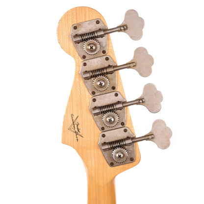 Fender Custom Shop 1960 Jazz Bass Journeyman Faded Midnight Purple w/Painted Headcap Bass Guitars / 4-String