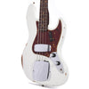 Fender Custom Shop 1960 Jazz Bass Relic Aged Olympic White w/Rosewood Neck Bass Guitars / 4-String