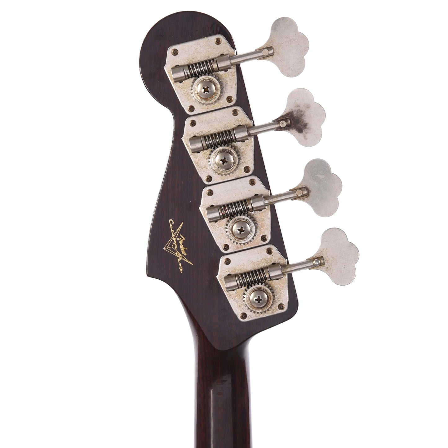 Fender Custom Shop 1960 Jazz Bass Relic Aged Olympic White w/Rosewood Neck Bass Guitars / 4-String