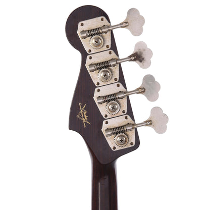 Fender Custom Shop 1960 Jazz Bass Relic Aged Olympic White w/Rosewood Neck Bass Guitars / 4-String