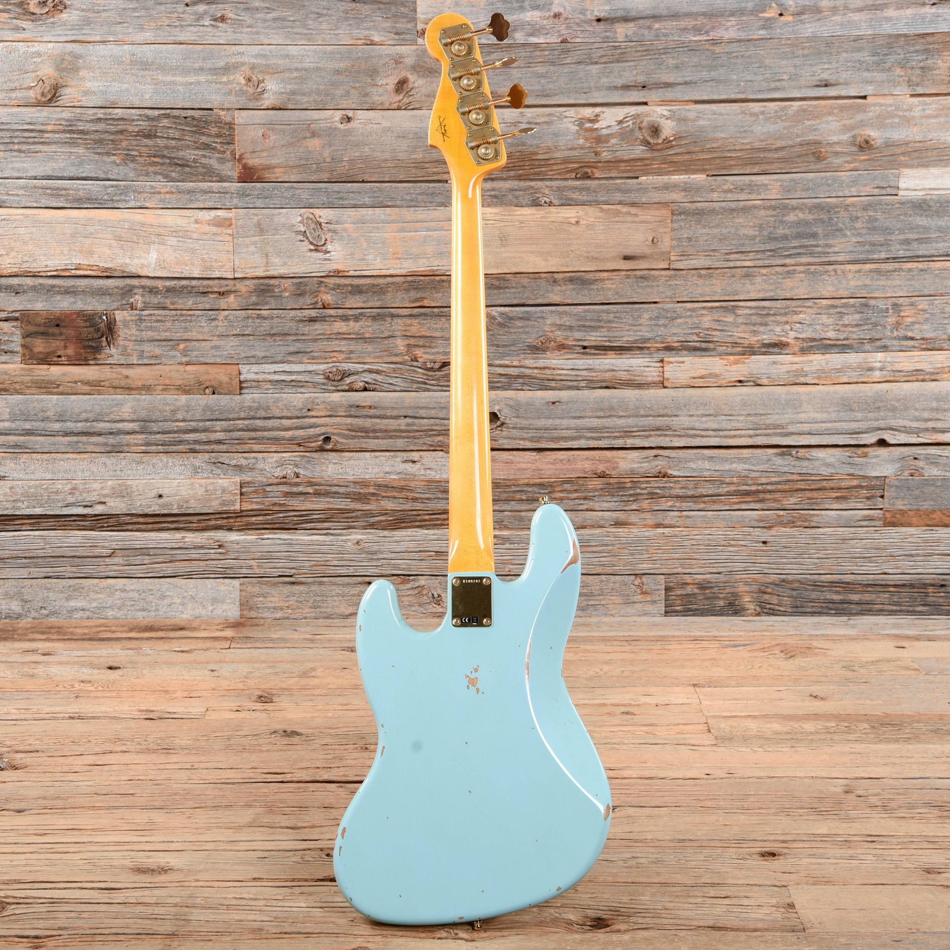 Fender Custom Shop 1960 Jazz Bass Relic Daphne Blue 2019 Bass Guitars / 4-String