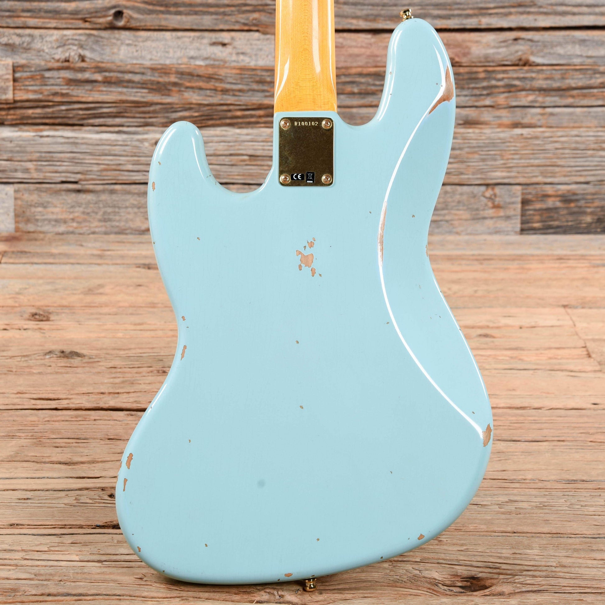 Fender Custom Shop 1960 Jazz Bass Relic Daphne Blue 2019 Bass Guitars / 4-String