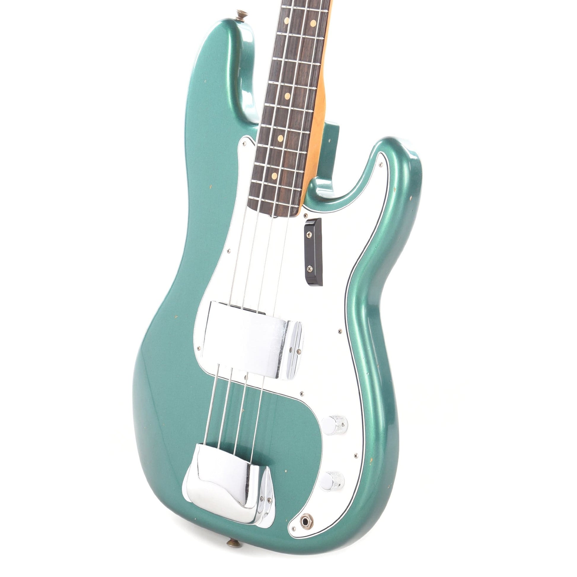 Fender Custom Shop 1960 Precision Bass "CME Spec" Journeyman Relic Light British Racing Green Bass Guitars / 4-String