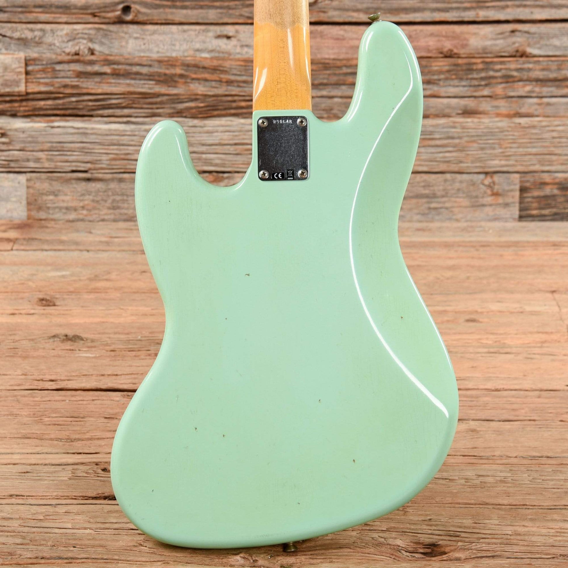 Fender Custom Shop 1962 Jazz Bass Journeyman Relic Aged Surf Green 2017 Bass Guitars / 4-String