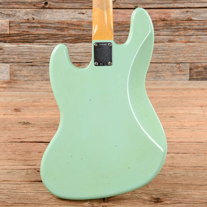 Fender Custom Shop 1962 Jazz Bass Journeyman Relic Aged Surf Green 2017 Bass Guitars / 4-String