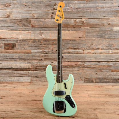 Fender Custom Shop 1962 Jazz Bass Journeyman Relic Aged Surf Green 2017 Bass Guitars / 4-String